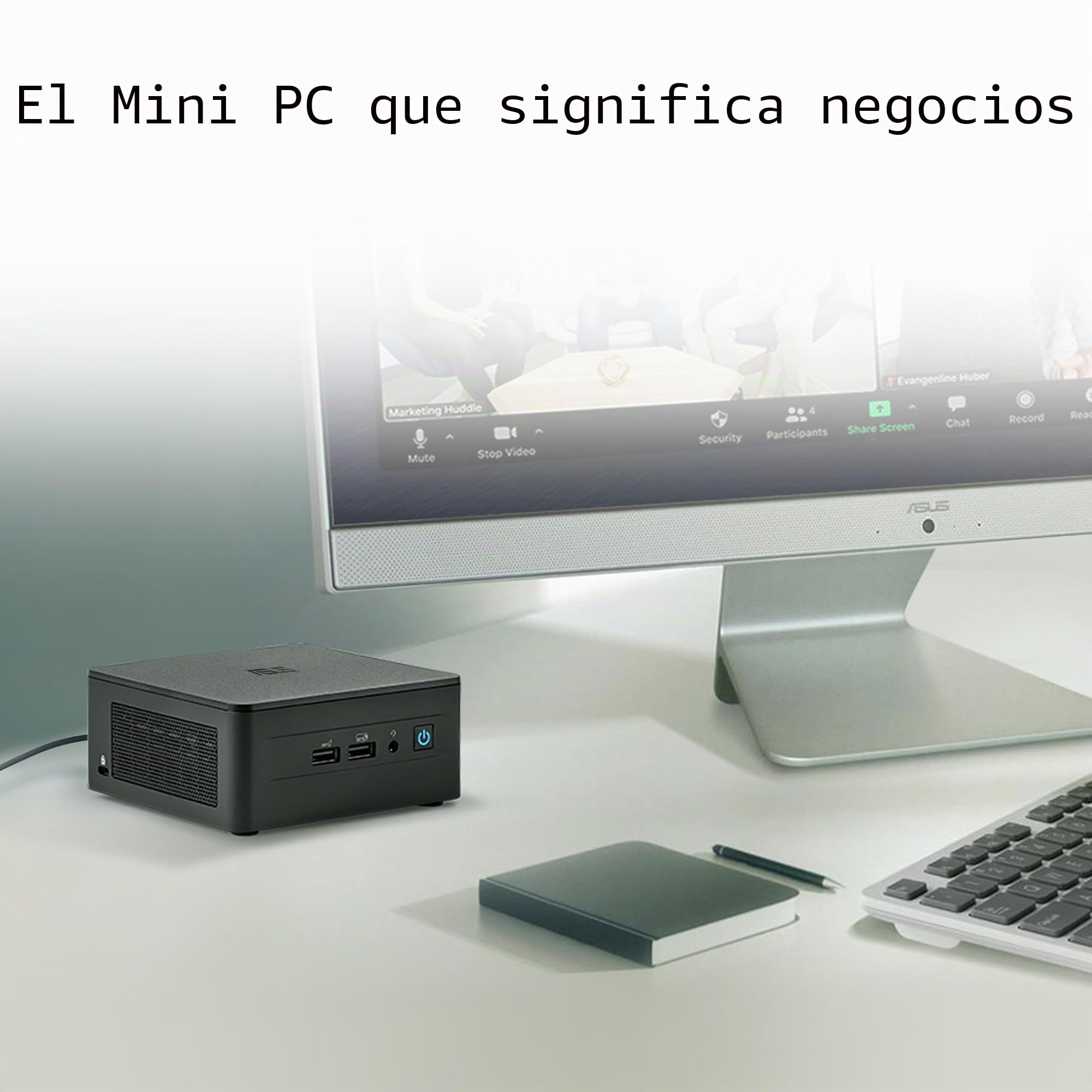 ASUS NUC 13 Pro - Ordenador de sobremesa Barebone (Intel Core i5-1340P, Intel UHD Graphics, sin Memoria, sin Almacenamiento, sin SO, Incluye Cable de alimentación)