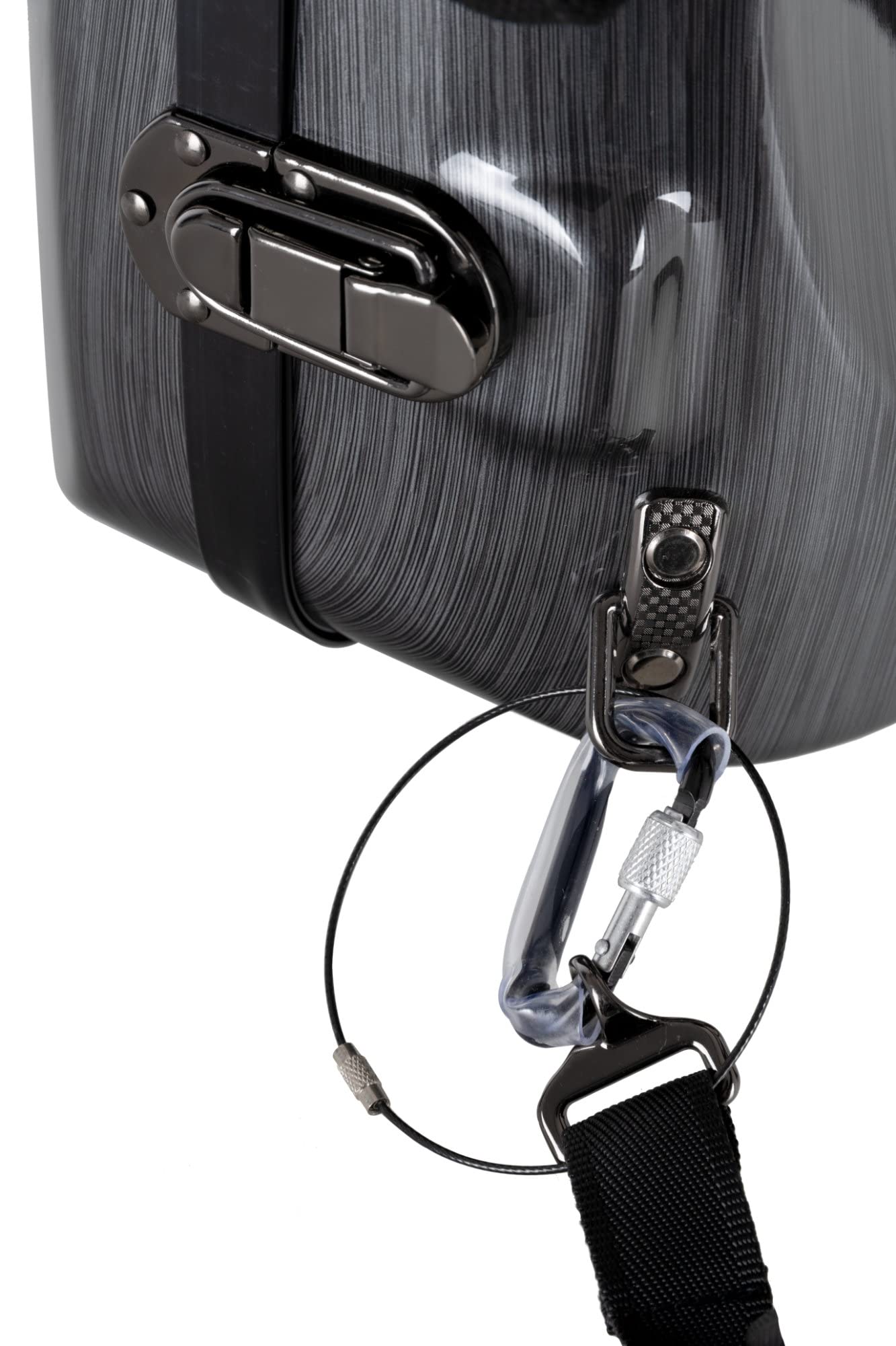Maletín Deluxe Lechgold para Trompeta, Carcasa de plástico resistente | Maletín para instrumento Lechgold "Deluxe" para trompeta, Apto para trompetas Bb con válvulas Perinet, Peso: 2, 1 kg