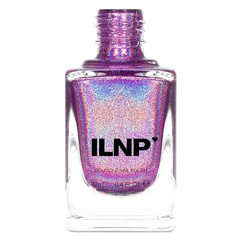 Miniatura 375 de ILNP Madison Ave Esmalte de uñas holográfico metálico rosa antiguo