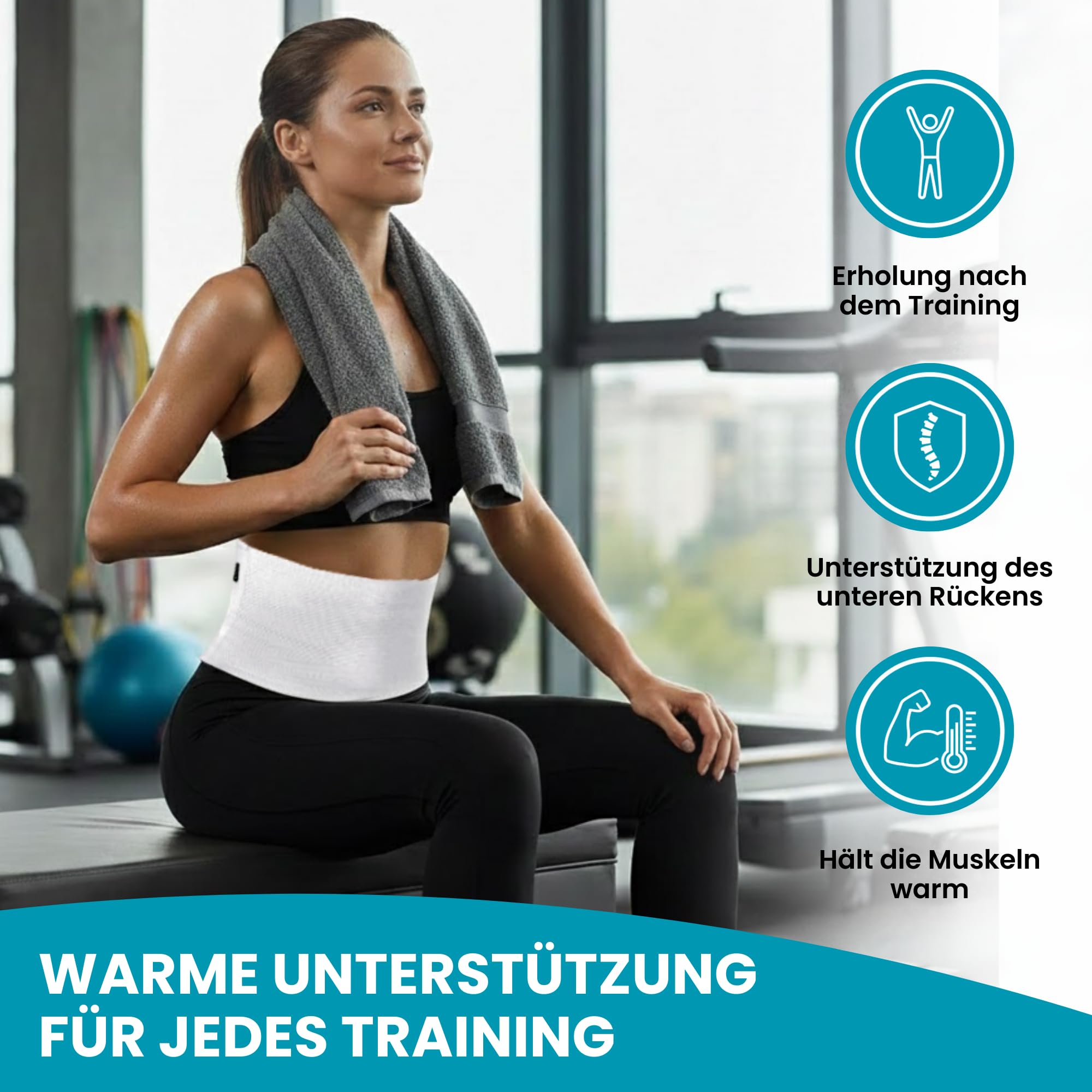 BeFit24 Nierenwärmer aus Angora Merino und Baumwolle, wärmend, atmungsaktiv, flexibel für Damen und Herren
