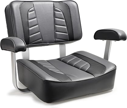NORTHCAPTAIN Pontoon Captains Bucket Seat Boat Seat with Armrest