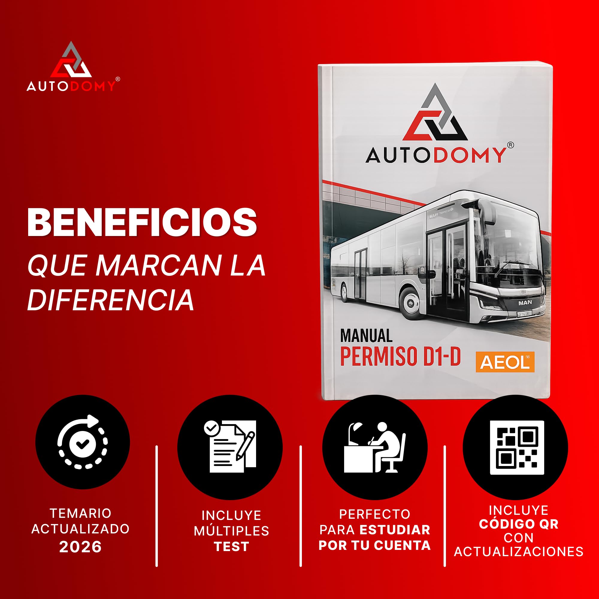 Autodomy AEOL Manual Permiso D-D1 Autobús Actualizado 2026 - 3