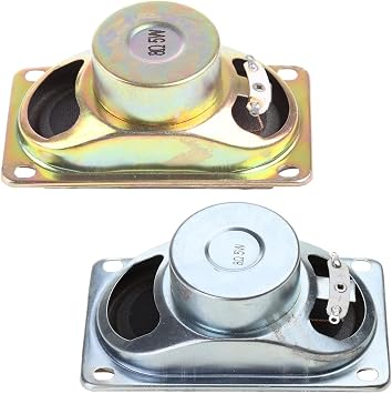 8 Ohm 5 Watt Square Speaker Horn Full Frequency Stereo Woofer Soundbox Repair Parts Home