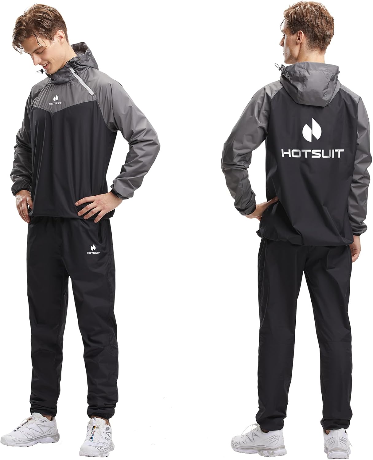 HOTSUIT Sauna Suit for Men Sweat Sauna Jacket Pant Gym Workout Sweat Suits - Image 8