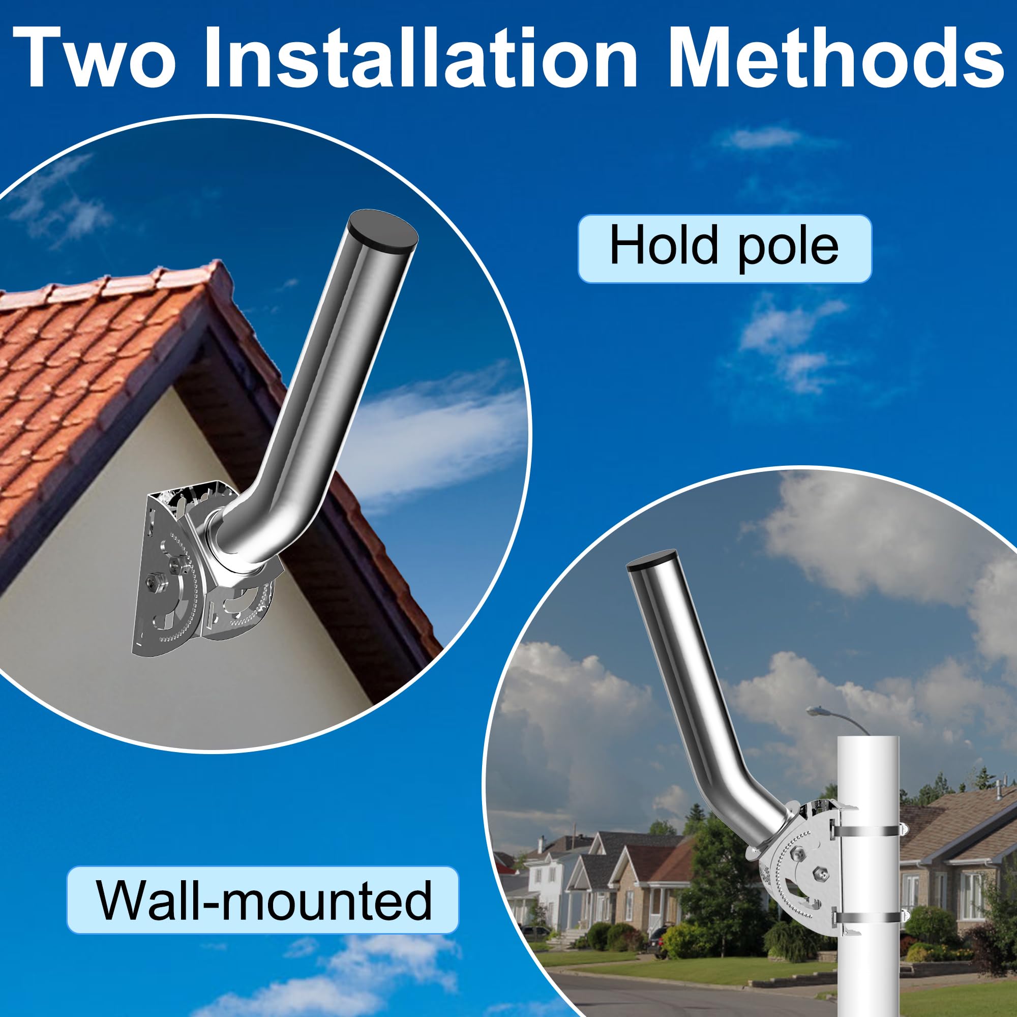 Antenna Mount, Universal Adjustable 12
