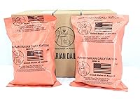 Vista 1 de 2 Comidas RACIÓN DIARIA HUMANITARIA MRE - MENÚ ALEATORIO - 2023