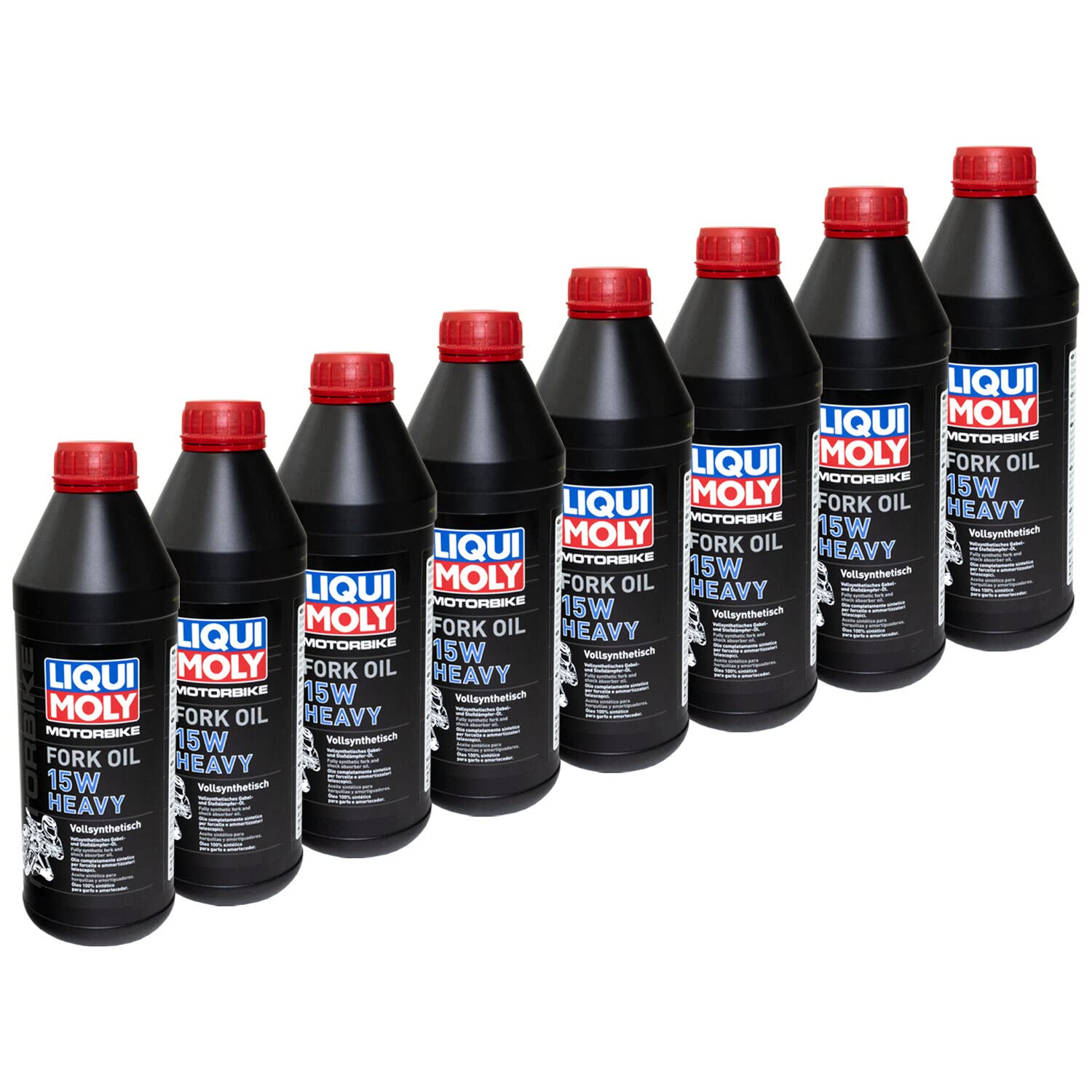 Gabelöl Gabel Öl LIQUI MOLY Motorbike 15W heavy 8 X 1 Liter