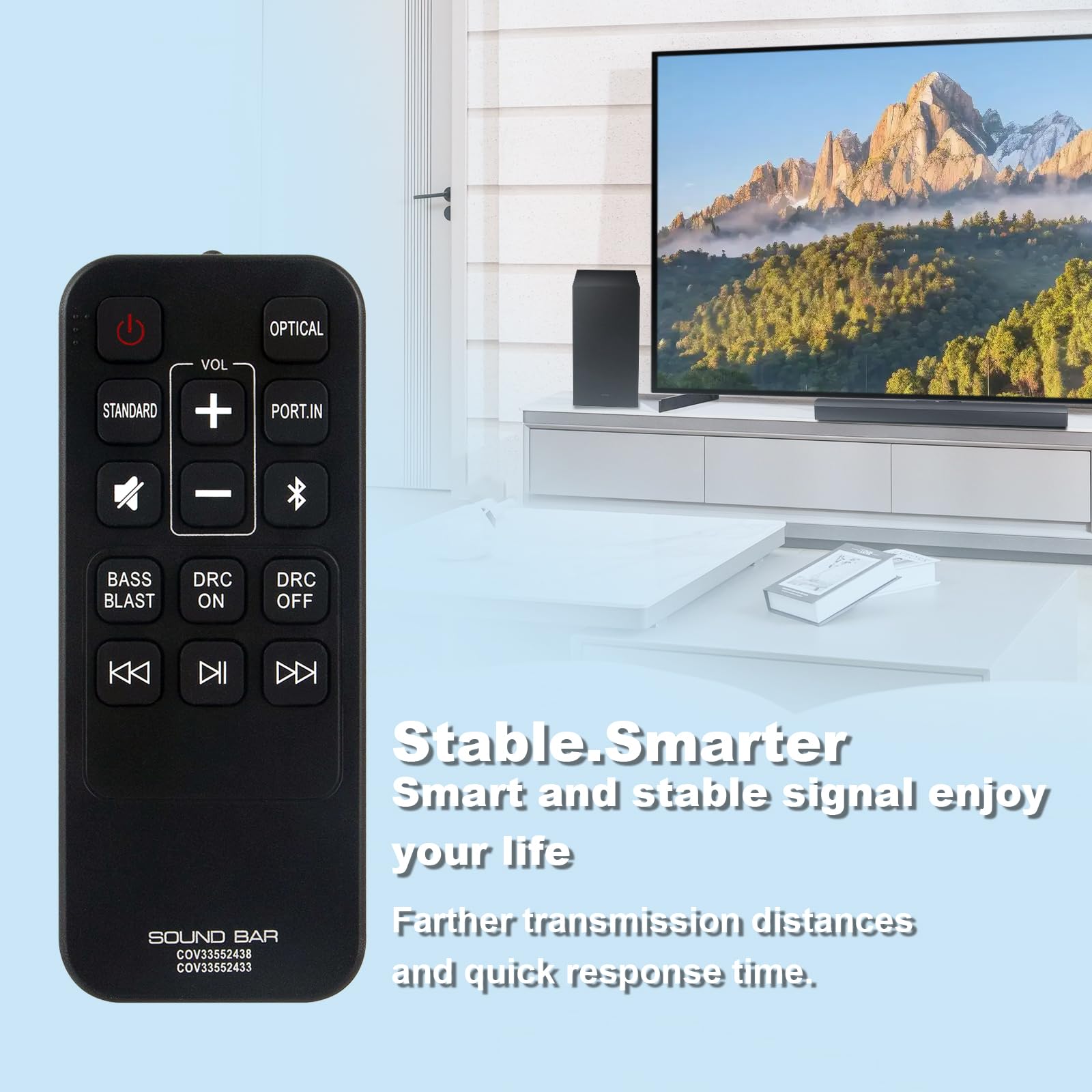 AKB74935636 Télécommande De Remplacement --Fit Pour LG Bluetooth 2