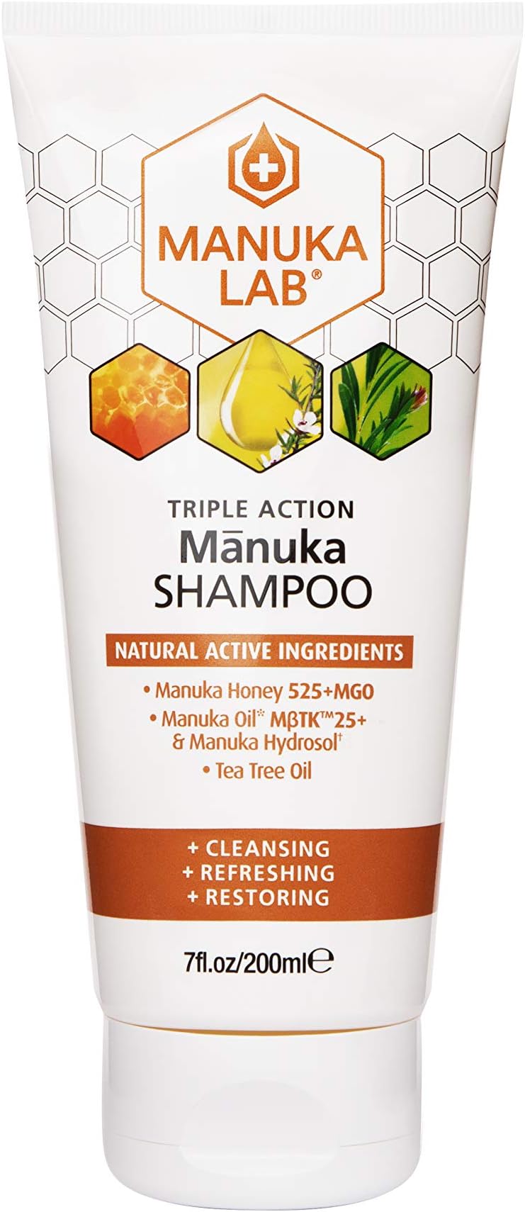 Manuka Lab Triple Action Shampoo, 200 ml