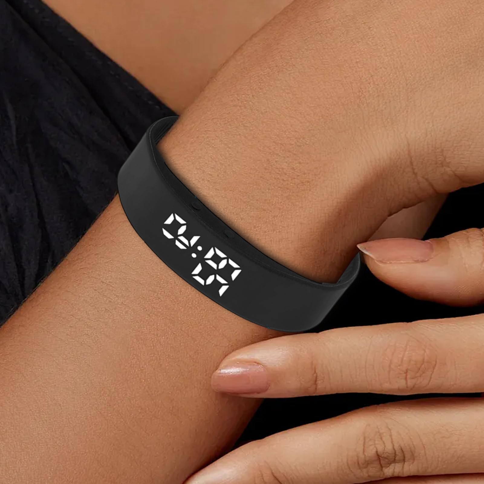 Amazon | フィットネスブレスレット,女性向けアクティビティトラッカー