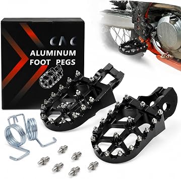 JFG RACING Dirt Bike Foot Pegs for 85-530 SX SXF EXC EXCF XC XCF 2016-2023