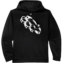 Blackwork Tattoo Flash Knuckles Performance Hoodie