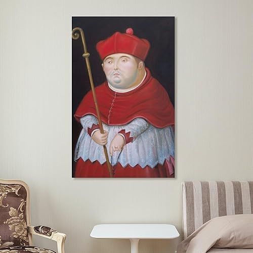 Miniatura 7 de Fernando Botero - Póster de arte de pared con diseño de cardenal, 3 pósteres de decoración del hogar, marco de fotos colgante, para dormitorio,
