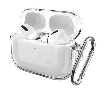 Case Compatible with AirPods Pro 3 TPU Shockproof Transparent Simple [Front LED Visible] Compatible with AirPods Pro 3. Transparent