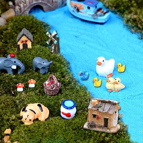 Miniatura 6 de 113 accesorios de jardín de hadas, accesorios de jardín de hadas en miniatura para exteriores, kit de jardín de hadas, animales de jardín de hadas,