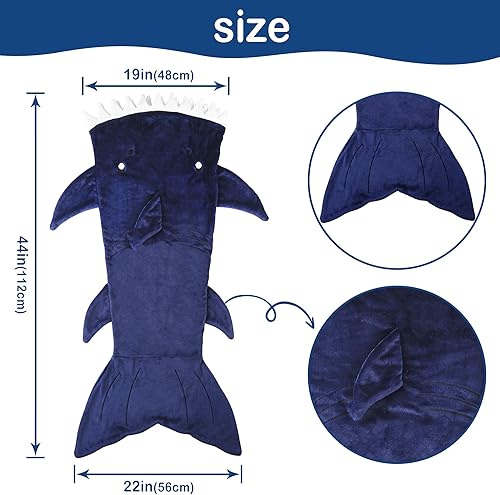 Miniatura 5 de Manta de cola de sirena para niños y adolescentes, adultos, de felpa suave de franela para todas las estaciones, manta para dormir, diseño de