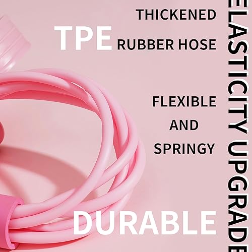 Miniatura 4 de Cuerda de tensión multifunción  Bandas de resistencia elásticas de 6 tubos, banda de resistencia de pedal con mango, bandas de ejercicio de látex