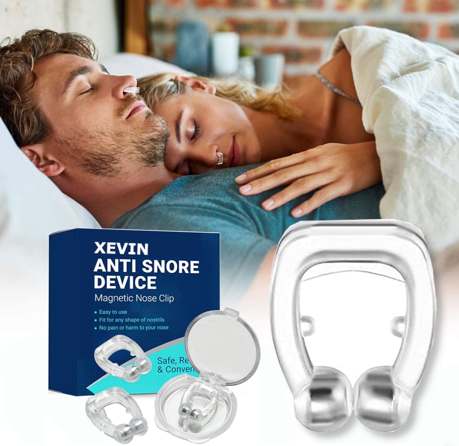 See full amazon price history chart for Xevin Anti Snoring Device,Snore Free Nose Clip, Snoring Solution, Relieve Snore, Sleeping Aid Devices for Ease Breathing, Silicone Magnetic Nose Clip For Men Women Relieves Nasal Better Breath(2 PCs) Xevin Anti Snoring Device,Snore Free Nose Clip, Snoring Solution, Relieve Snore, Sleeping Aid Devices for Ease Breathing, Silicone Magnetic Nose Clip For Men Women Relieves Nasal Better Breath(2 PCs) (B0BJ9D95XT) Amazon Price History, Amazon Price Tracker