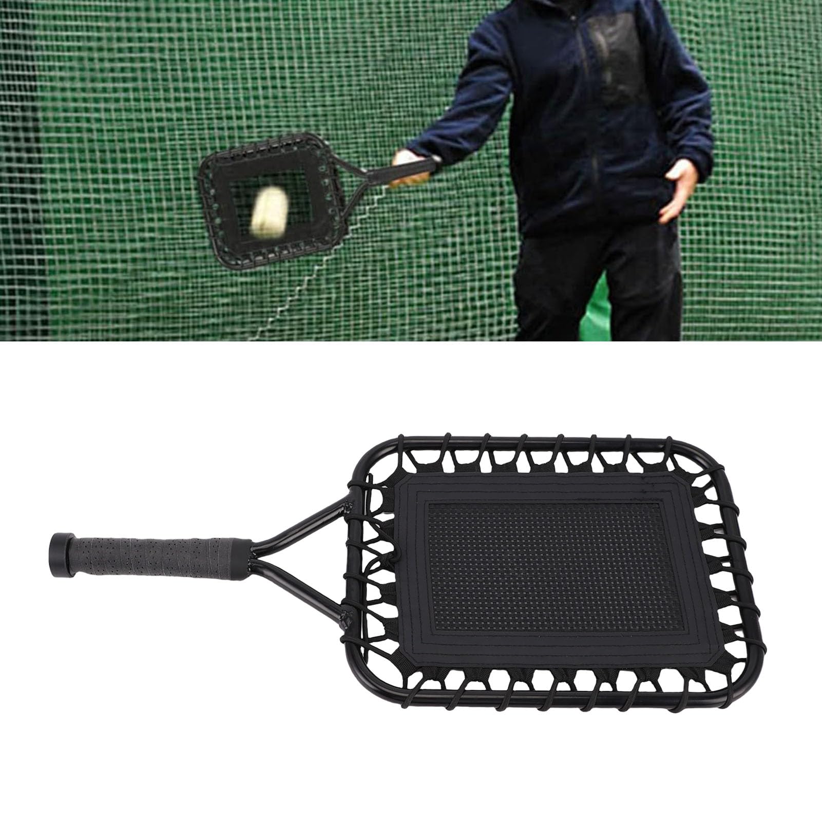 POENVFPO Batte de Baseball Fungo pour L'entraînement au Flyball, Raquette Légère et Antidérapante, équipement D'entraînement pour Les Exercices D'équipe et L'entraînement Individuel de