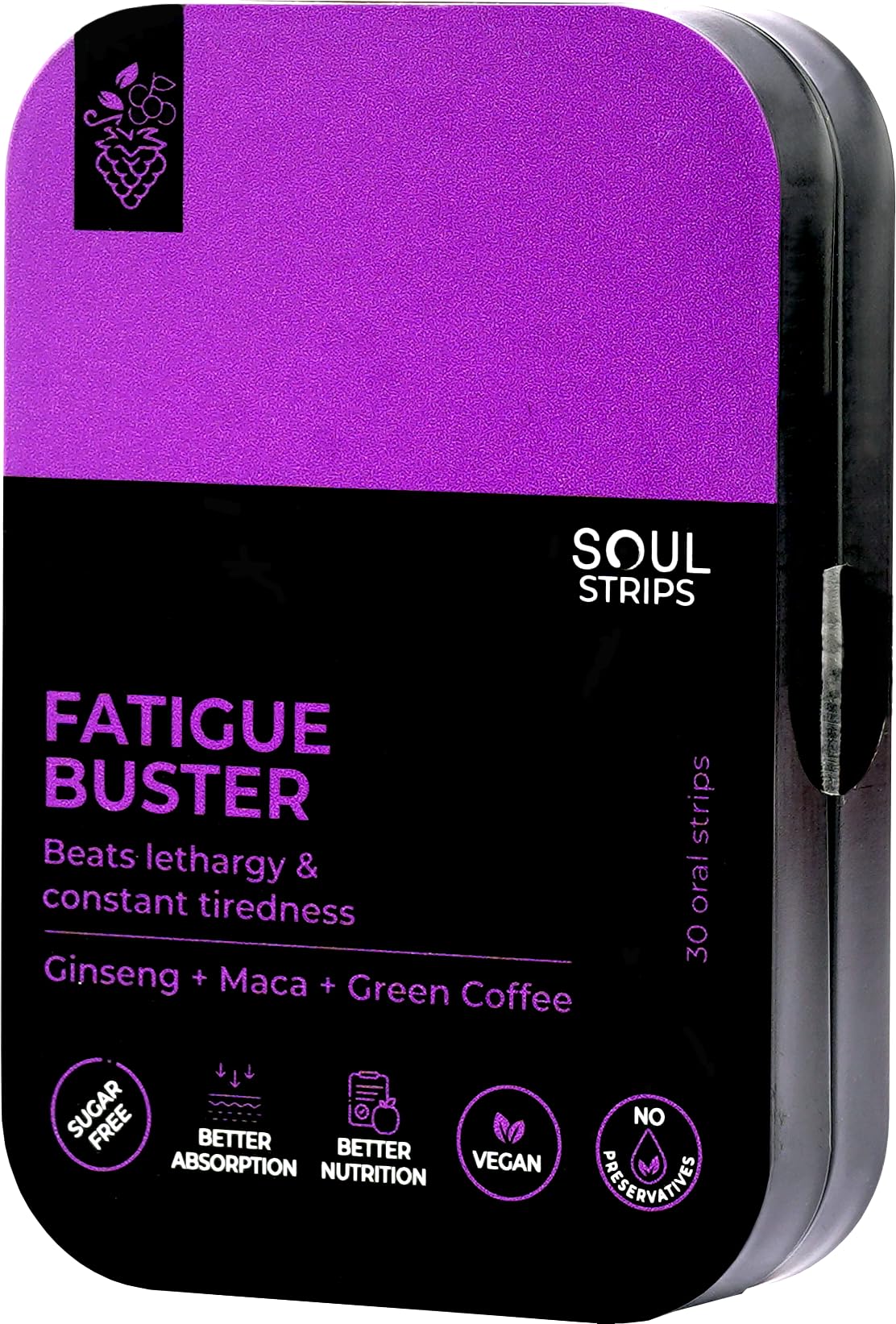 SOUL STRIPS- FATIGUE BUSTER- Beats lethargy & constant tiredness