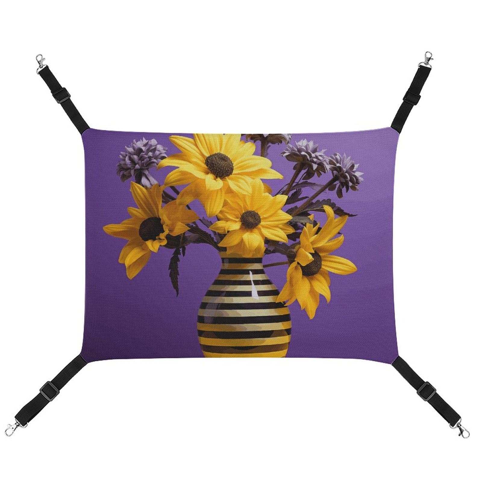 Hamac pour chat en tissu respirant pour des siestes au soleil