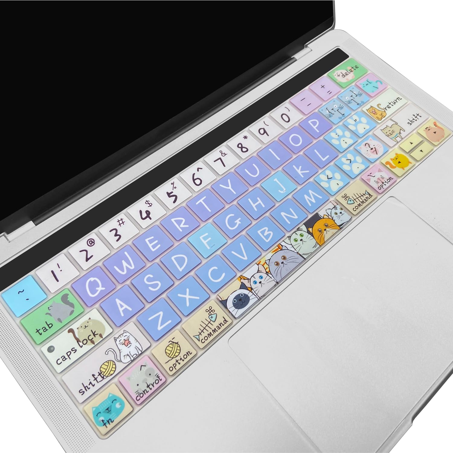 Copritastiera In Silicone Per MacBook Pro - Scorciatoie Premiere Pro, Layout US/ANSI, Modelli 2019+ - Foto 10