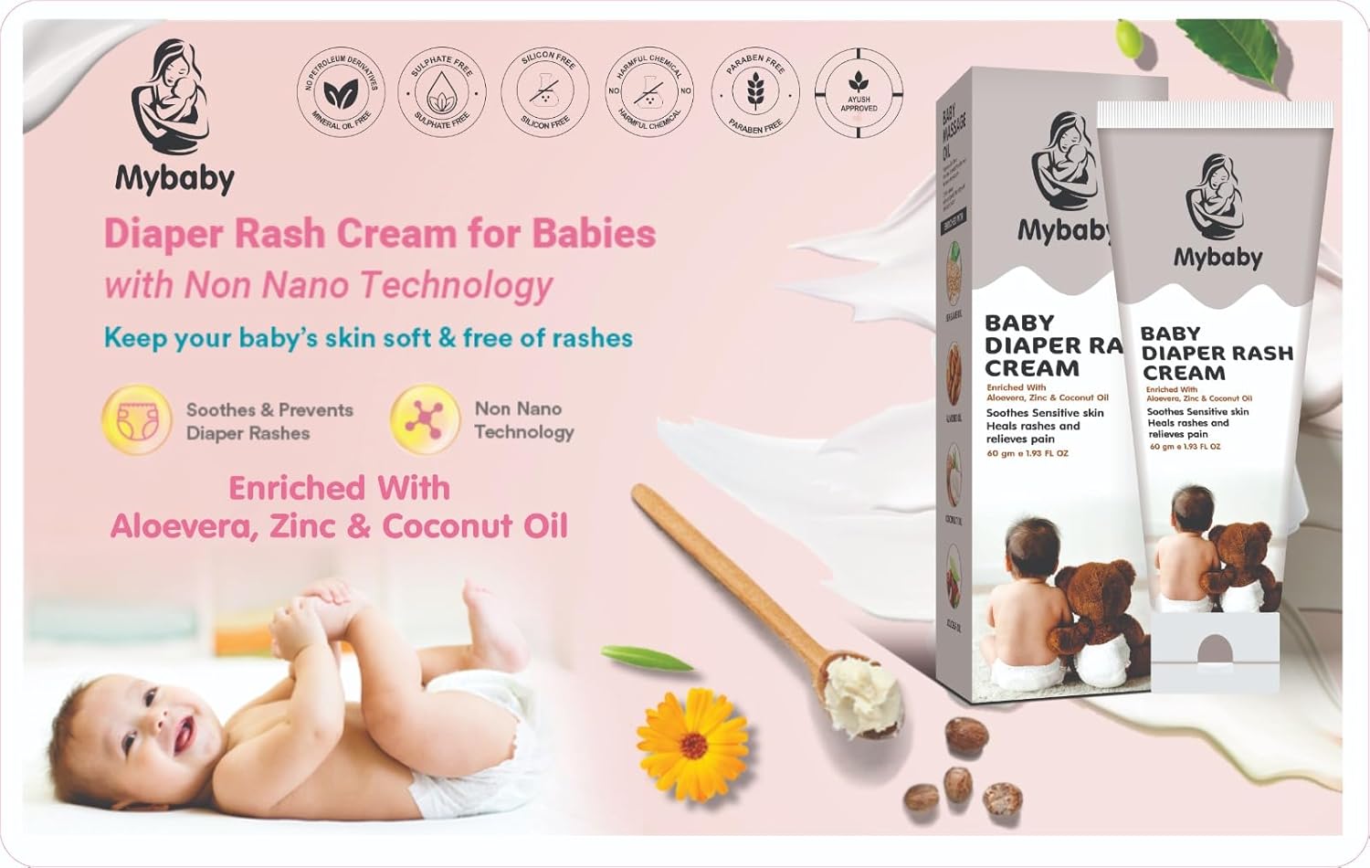 My Baby Diaper Rash Cream