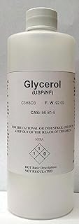 Vegetable Glycerin (Glycerol) High Purity USP/nf (16oz) 500ml