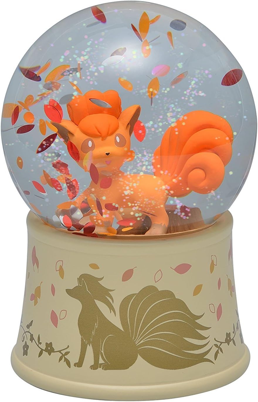 Pokemon Vulpix Snow globe Rokon's Crystal Season