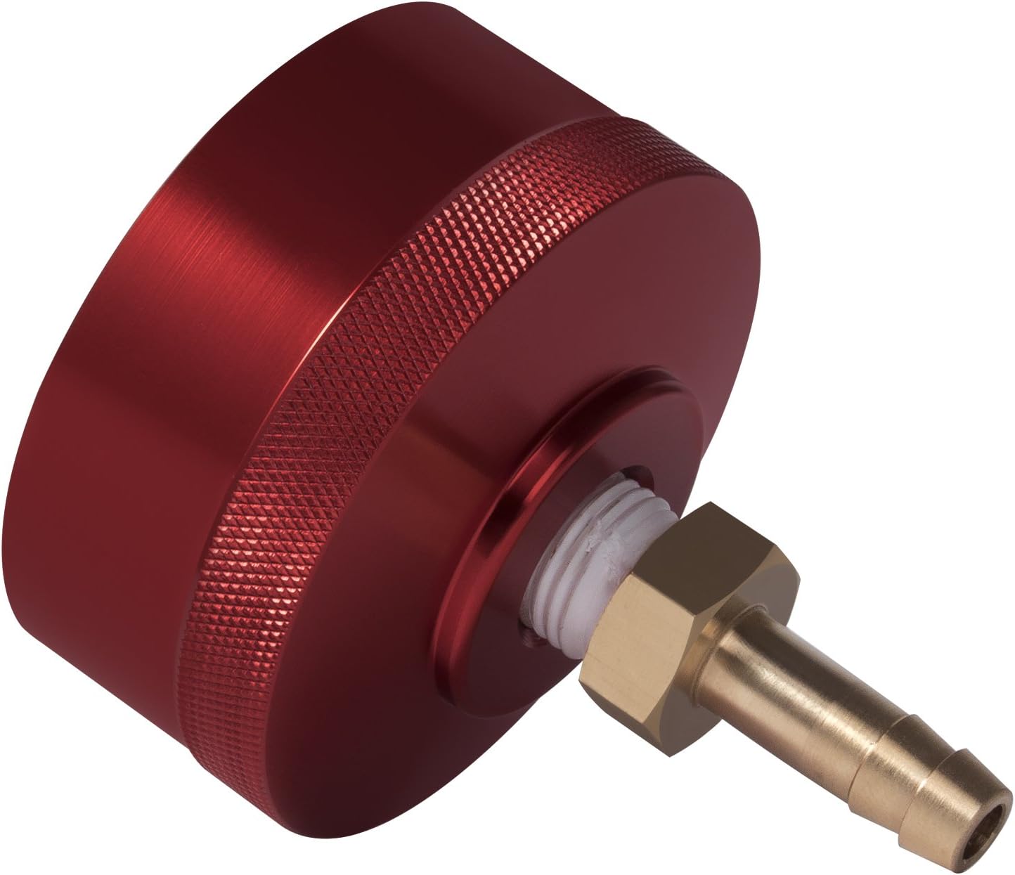 Bonbo Fuel Gas Cap with Brass Hose for Honda EU2200i EU1000i EU2000i EU3000i Handi, Champion 2000watt, Westinghouse 2200watt WH2200iXLT Generators, Upgrade Extended Run (Red)