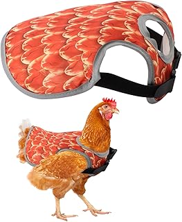 Chicken Saddles for hens Chicken Apron Back Protector for Hens With Adjustable Strap Chickens Hen Mating Saddle
