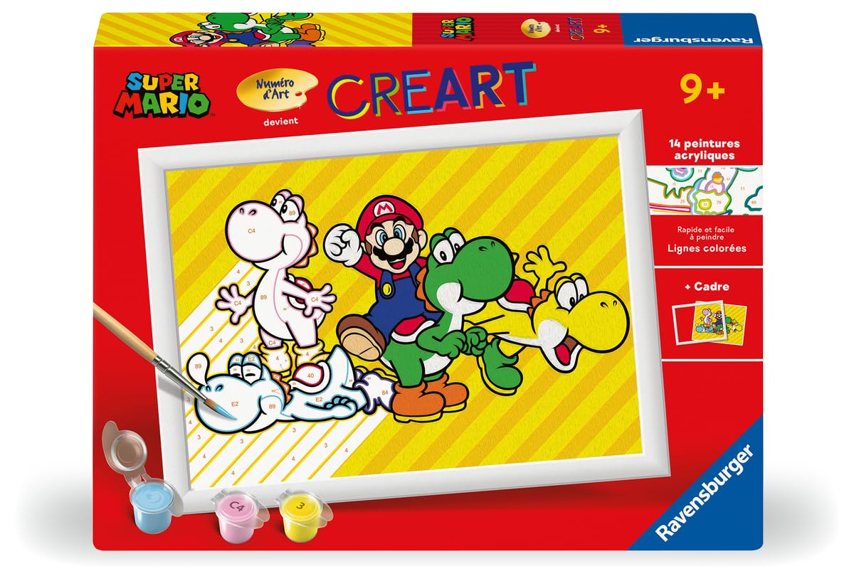 Ravensburger – CreArt Kids 18x24cm – Super Mario