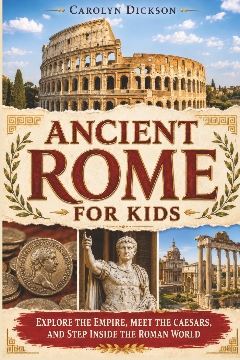 Ancient Rome for Kids: Explore the Empire, Meet the Caesars, and Step Inside the Roman World (History Explorers)