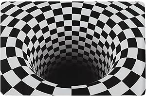 3D Optical Illusion Rug: Experience a Vortex of Stunning Illusion