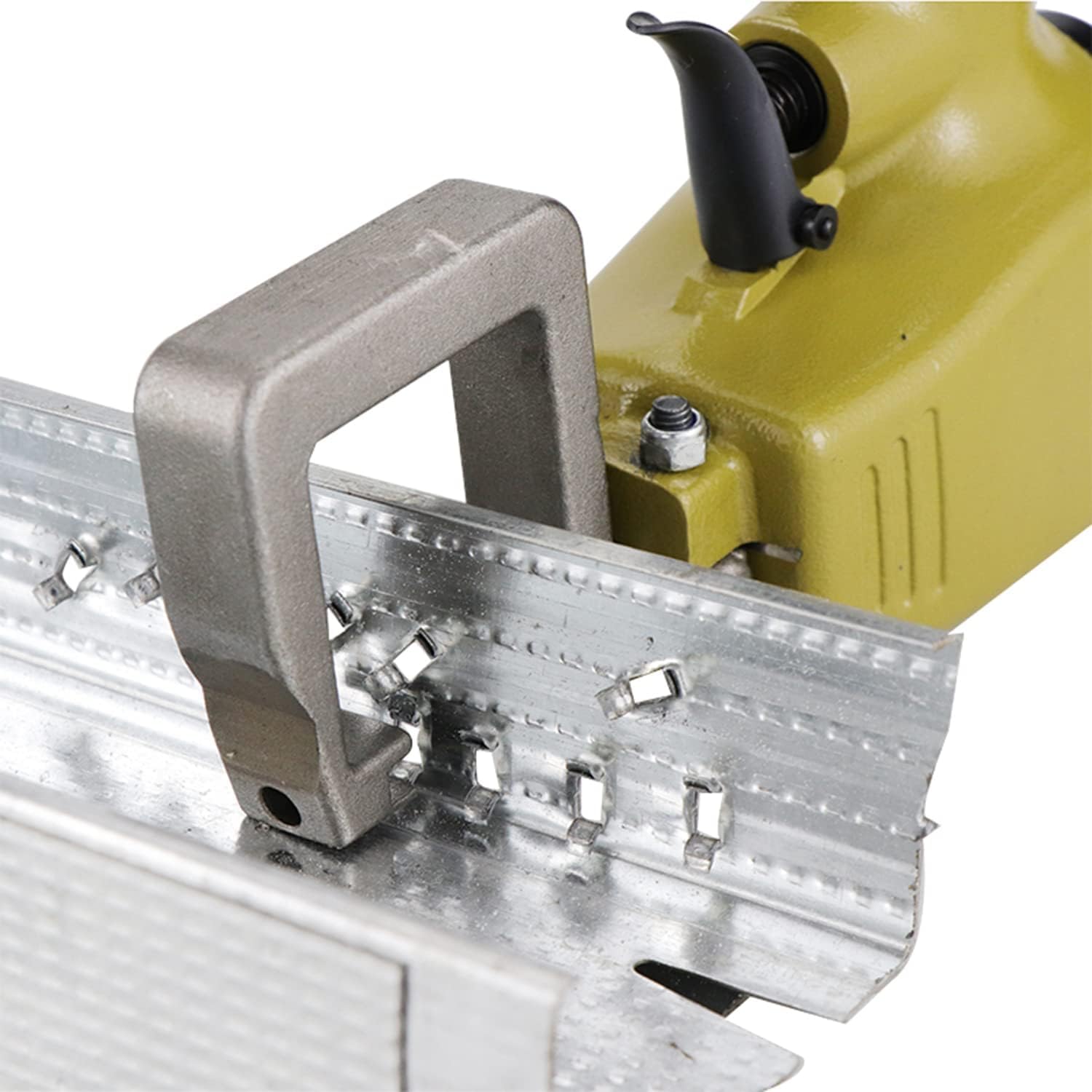Pneumatyczny dziurkacz 3,2-6 mm, pneumatyczny dziurkacz do metalu do aluminium, żelaza, stali nierdzewnej, siła 708 kg, 3,4 funta (6mm)