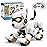 okk Robot Dog for Kids, Remote Control Dog and Touch Voice Interactive, Programmable Robot with lmitation Show, Sing Dance Electronic Pet, Smart Gesture Sensing Puppy Gift for Boys Girls