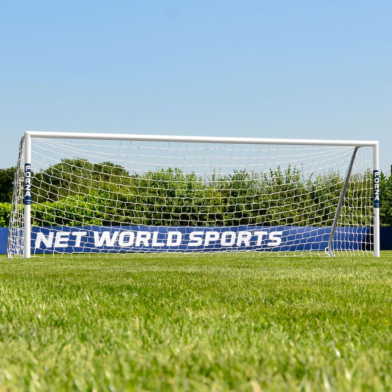 FORZA Alu60 Replacement Football Goal Nets | Weatherproof HDPE Netting for FORZA Alu60 Goals - NET ONLY (Pair, 12ft x 6ft)