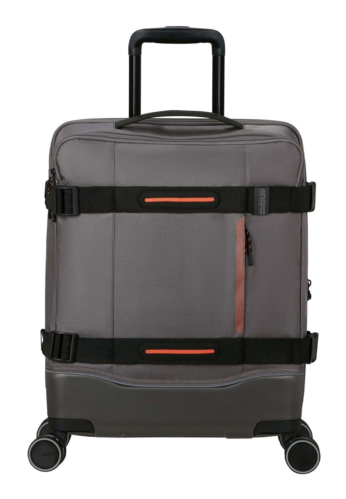 American Tourister Urban Track - Spinner S, Handgepäck, 55 cm, 41.5 L, Grau (Dark Grey)