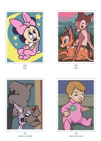 Coloriages mystères Disney Babies