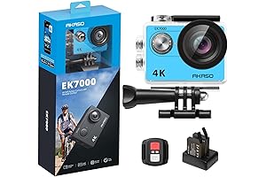AKASO EK7000 4K30FPS 20MP Waterproof Camera WiFi Action Camera with External Microphone