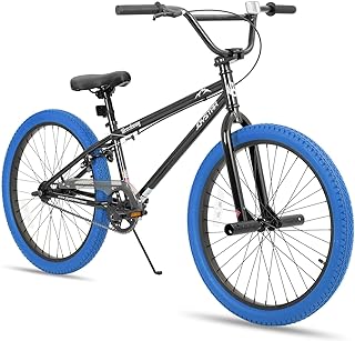 JOYSTAR Brockway Freestyle Kids BMX Bikes 20" 24" Kids Bicycles for 6-14 Years Old Boys Girls and Beginner-Level Riders 2 Pegs Multiple Colors