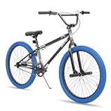 JOYSTAR Brockway Freestyle Kids BMX Bikes 20" 24" Kids Bicycles for 6-14 Years Old Boys Girls and Beginner-Level Riders 2 Pegs Multiple Colors