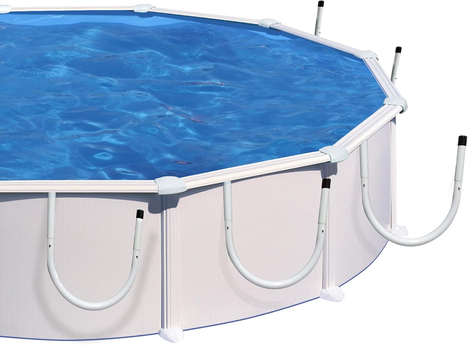 Pool Solar Cover Holders,Solar Cover Hooks for Above Ground Pool,5 Pack