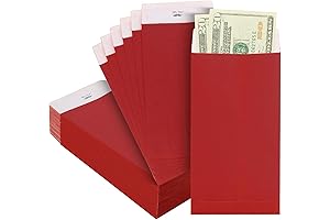 100-Pack Red Envelopes for Cash (Adorable/Unique Style)