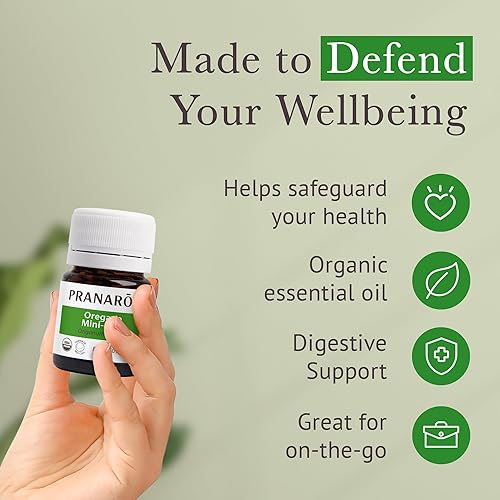 Miniatura 5 de Pranarom - Mini-Caps de orégano Aromaforce - Ingredientes orgánicos certificados para la salud natural - Apoya el bienestar respiratorio, fácil de