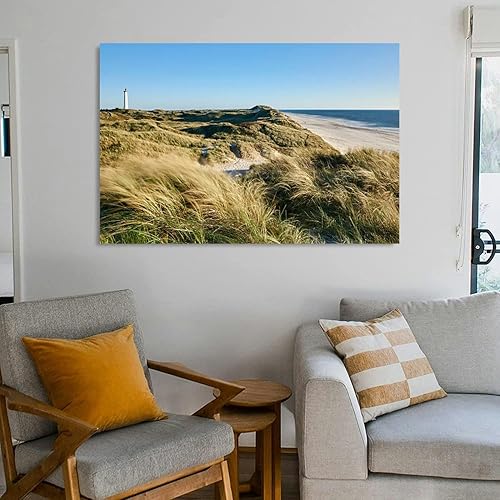 Miniatura 7 de Drone aéreo disparó el faro de Phare des Baleines las ballenas en el sol, lienzo decorativo para pared, cuadros para dormitorio, decoración de pared