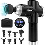 Gun de massage, 30 Gun de massage puissant, Portable Powerful Gun pour usage quotidien, Amateurs de sport, Super silencieux de haute vitesse LCD Écran