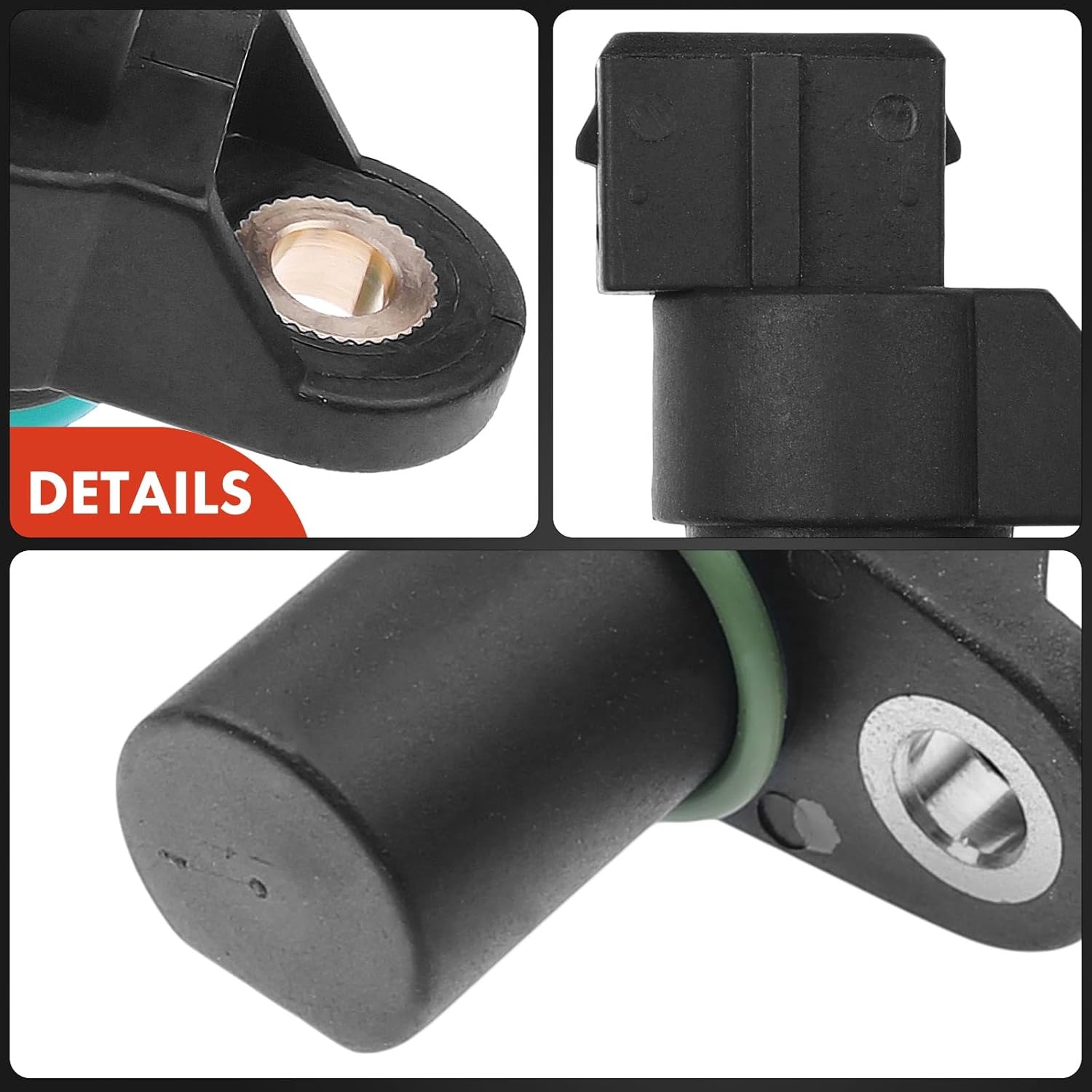 A-Premium 3-PC Engine Camshaft Crankshaft Position Sensor Compatible with Hyundai Elantra 2001-2006, Tucson 2005-2009, 2.0L, Replace# 3930027000, 3918023500