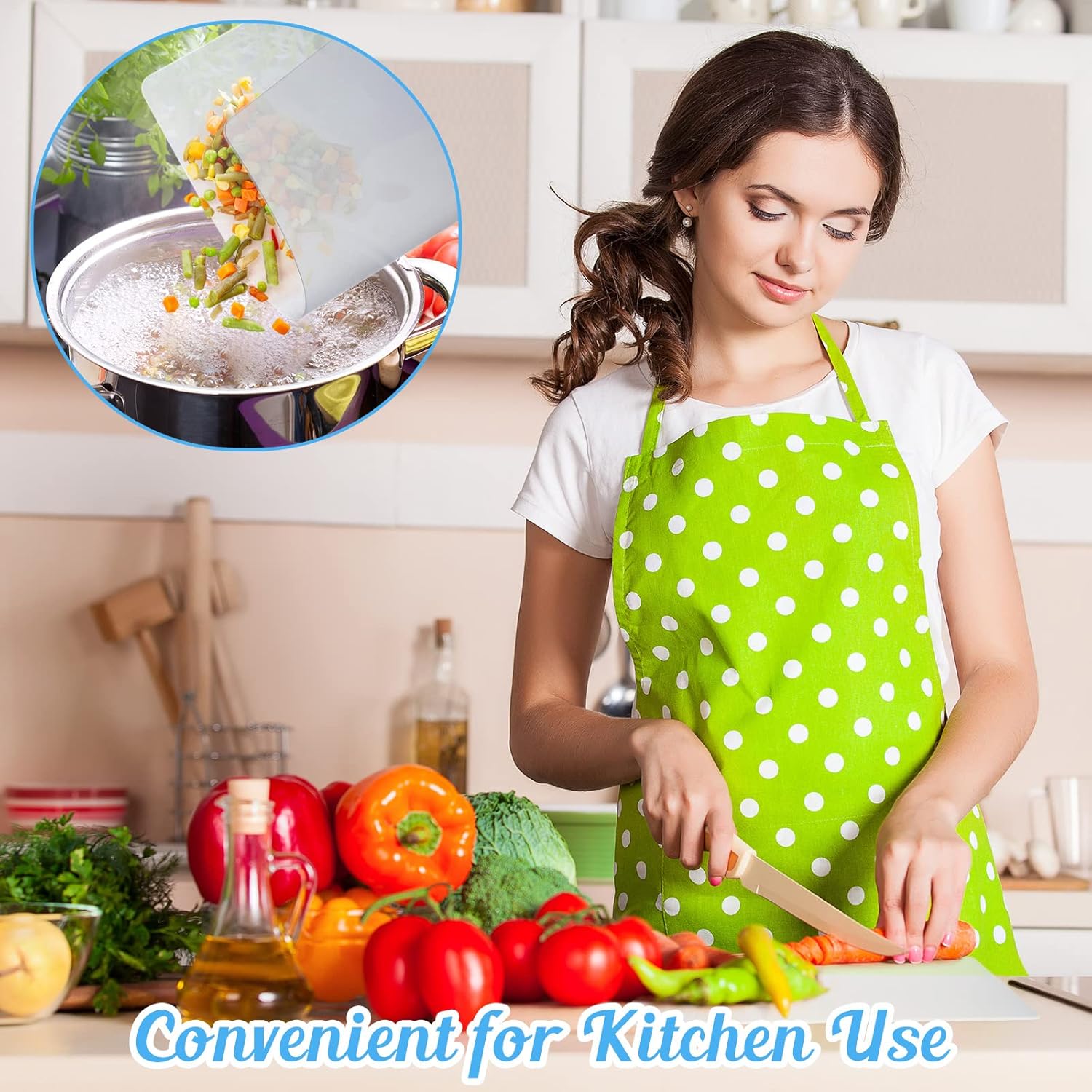 Roshtia 30 Pcs Plastic Cutting Board for Kitchen 15 x 12 in Flexible Frosted Cutting Mats Clear Plastic Placemats Dishwasher Safe Non Porous Chopping Board Non Slip Clear Placemats Table Mats