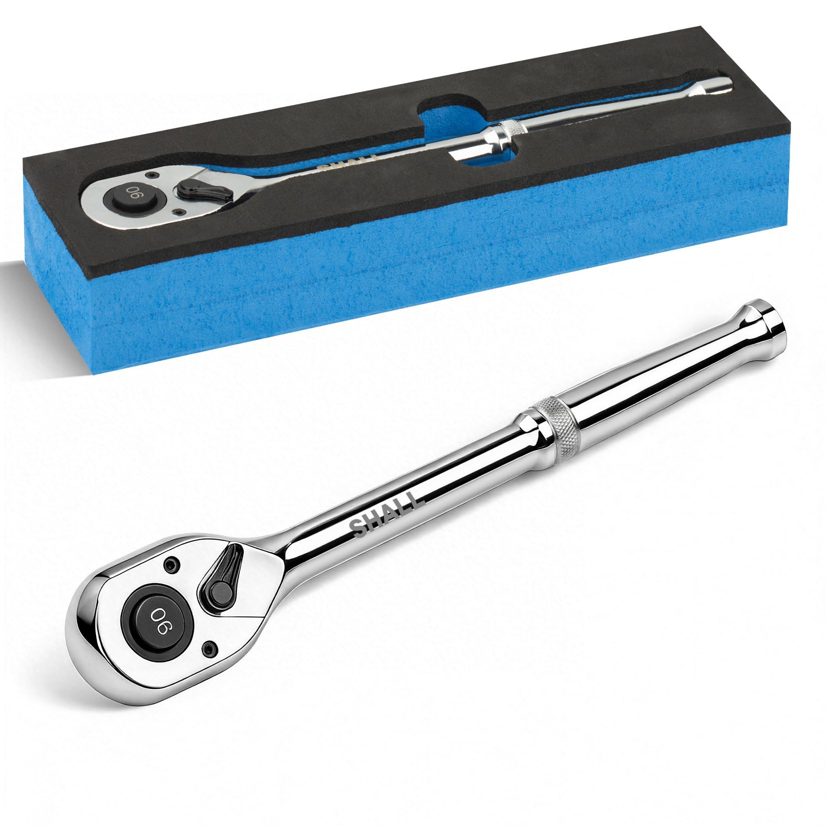 Compact 1/2 Inch Quick Release Ratchet Wrench for Effortless Vehicle Maintenance